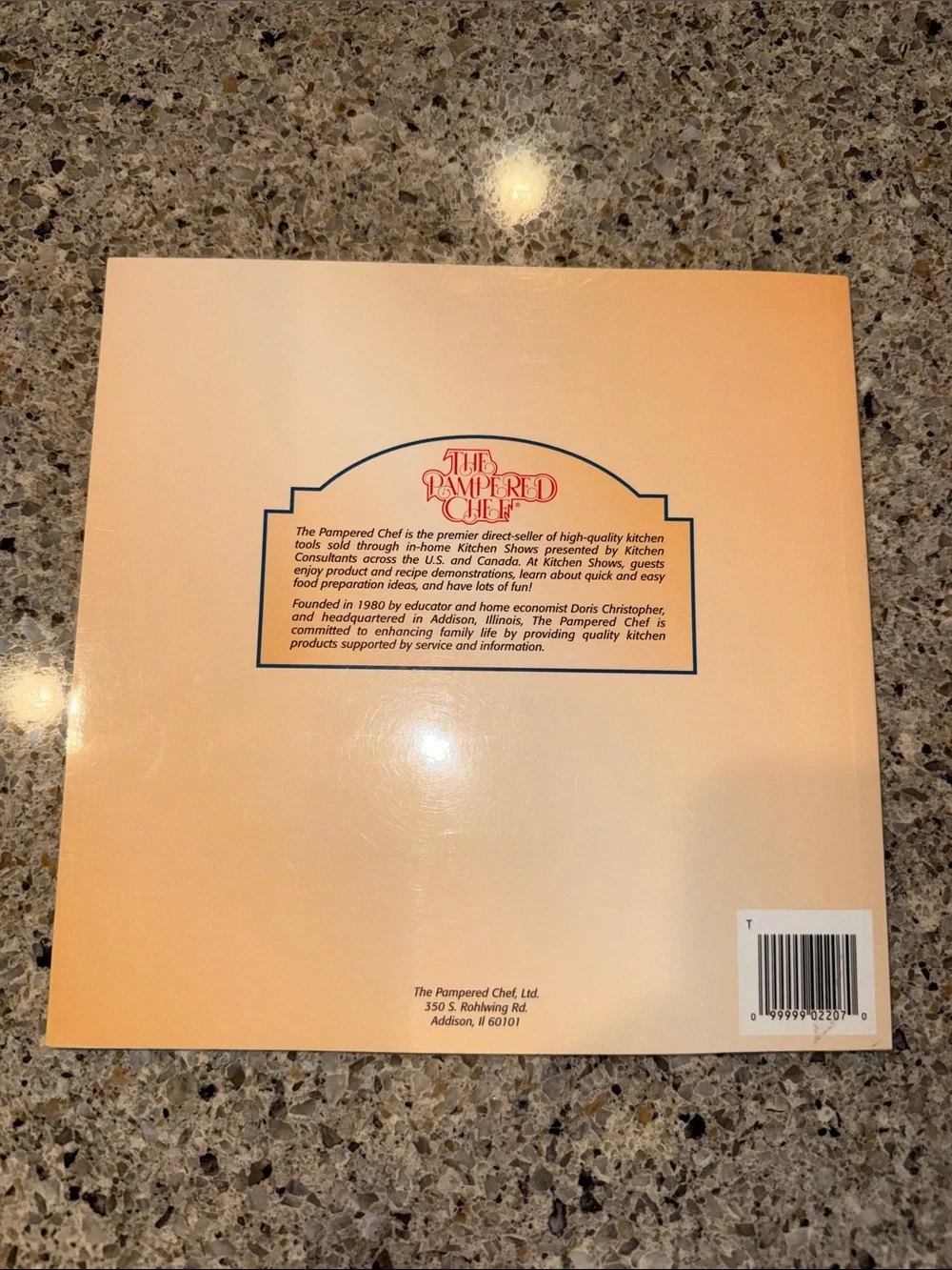 The Pampered Chef Stoneware Sensations Cookbook - Paperback - Never Used